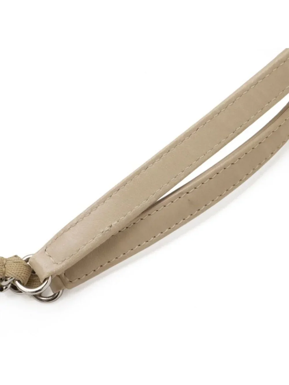 Chanel Deville Medium Tote MM Bag Chain Shoulder Beige Brown - Picture 4 of 6